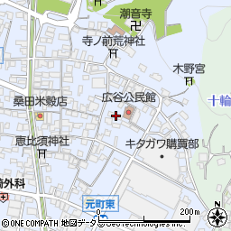 広島県府中市元町210周辺の地図