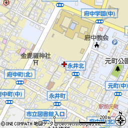 広島県府中市元町568周辺の地図