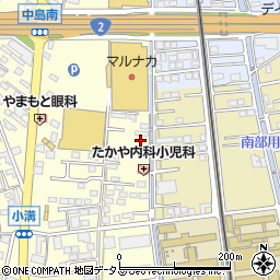 岡山県倉敷市中島2771周辺の地図