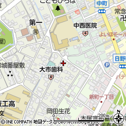 松阪教会周辺の地図
