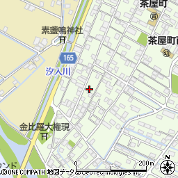 岡山県倉敷市茶屋町148-6周辺の地図