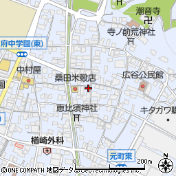広島県府中市元町240周辺の地図