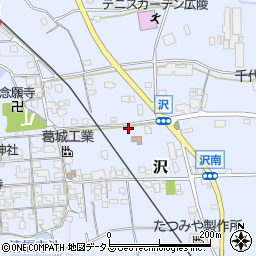 奈良県北葛城郡広陵町沢537周辺の地図