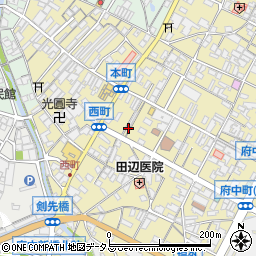 広島県府中市府中町742周辺の地図