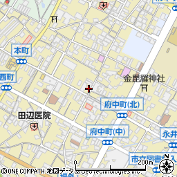 広島県府中市府中町695周辺の地図