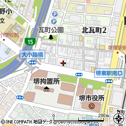 キシダ事務用品株式会社周辺の地図