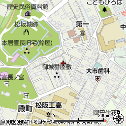三重県松阪市殿町1383周辺の地図
