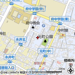広島県府中市元町551周辺の地図