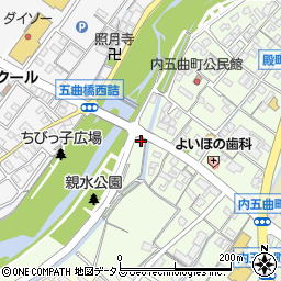 三重県松阪市内五曲町178周辺の地図