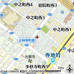 府営堺寺地住宅周辺の地図