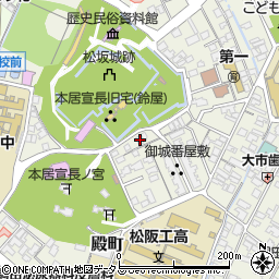 三重県松阪市殿町1391周辺の地図