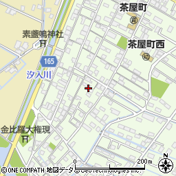 岡山県倉敷市茶屋町151周辺の地図