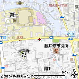 ミスタータイヤマン藤井寺店周辺の地図