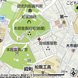 三重県松阪市殿町1390周辺の地図