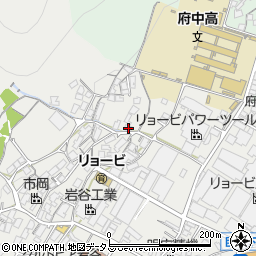 広島県府中市目崎町572周辺の地図