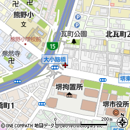 ニチイケアセンター堺東周辺の地図