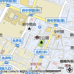 広島県府中市元町549周辺の地図