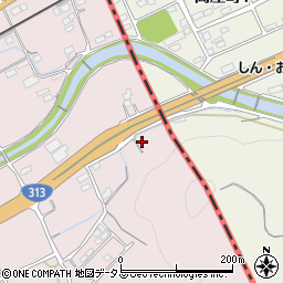 広島県福山市神辺町上御領1637周辺の地図
