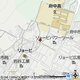 広島県府中市目崎町559周辺の地図