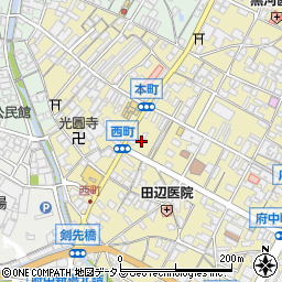 さくらんぼ薬局　府中店周辺の地図