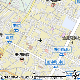 広島県府中市府中町687周辺の地図