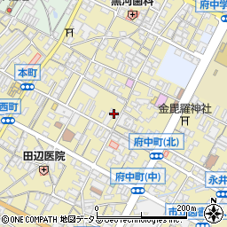 広島県府中市府中町696周辺の地図