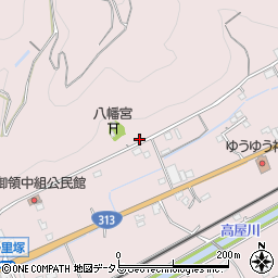 広島県福山市神辺町上御領1276周辺の地図