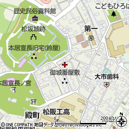 三重県松阪市殿町1381周辺の地図