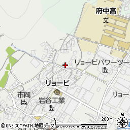 広島県府中市目崎町573周辺の地図
