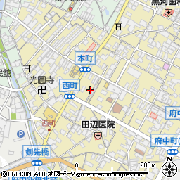 広島県府中市府中町743周辺の地図