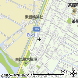 岡山県倉敷市茶屋町120周辺の地図
