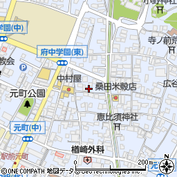 広島県府中市元町385周辺の地図