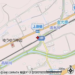 広島県福山市神辺町上御領1428周辺の地図