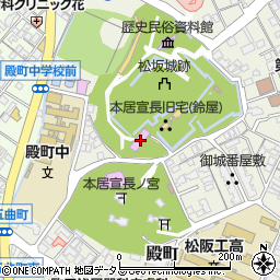 三重県松阪市殿町1536周辺の地図