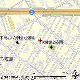 岡山県倉敷市中島1743周辺の地図