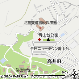 青山台会館周辺の地図