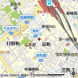 セブンイレブン松阪駅南店周辺の地図