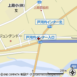 広島県山県郡安芸太田町上殿627周辺の地図