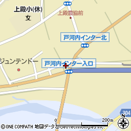 セブンイレブン広島戸河内インター店周辺の地図