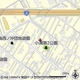 岡山県倉敷市中島1740周辺の地図