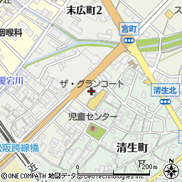 ホテルザ・グランコート松阪周辺の地図