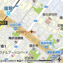 ウエルシア堺大町東店周辺の地図