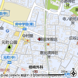 広島県府中市元町384周辺の地図