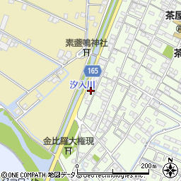 岡山県倉敷市茶屋町37周辺の地図