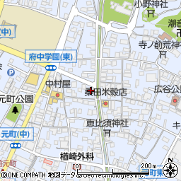 広島県府中市元町383周辺の地図