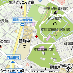 三重県松阪市殿町1528周辺の地図
