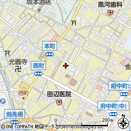 広島県府中市府中町740周辺の地図