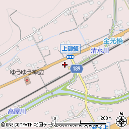 広島県福山市神辺町上御領1427周辺の地図