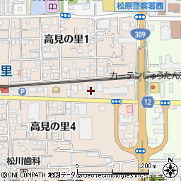 トレジャーファクトリー　松原店周辺の地図