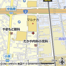 岡山県倉敷市中島2778周辺の地図